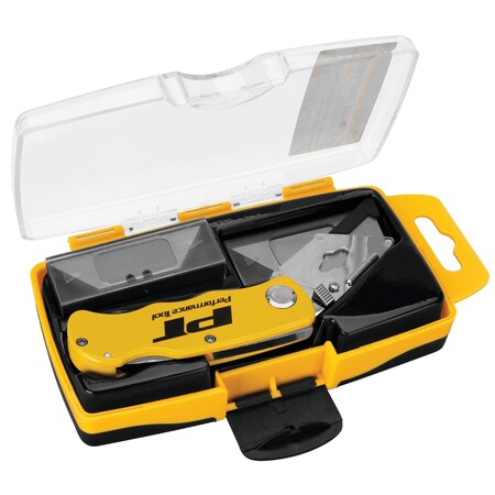 Performance Tool 21-Piece Folding Utility Knife Set W9171