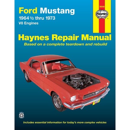 Haynes Manuals FORD MUSTANG V8 64 1/2 - 73 36048