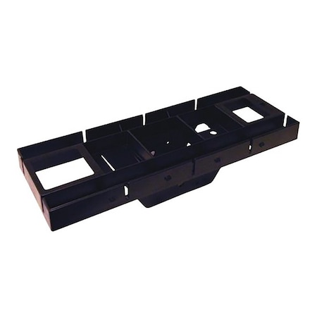 Architectural Mailboxes Patriot Mailbox Mounting Board, Black GMB225BAM