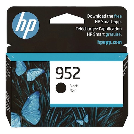 Hp HP 952 Original Ink Cartridge - Single Pack - Inkjet - Standard Yield - 1000 Pages - Black - 1 Pack F6U15AN140