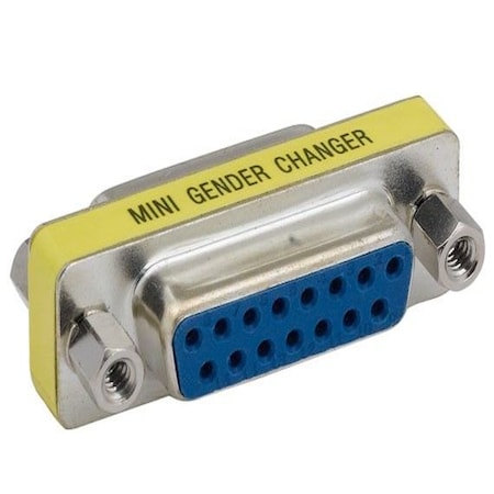 Sanoxy 2 Pack DB15 Female to Female Mini Gender Changer SNX-CBL-LDR-DB208-9400