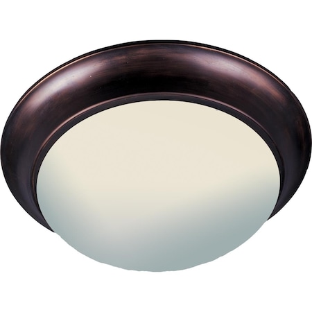 Cling 5 x 16.5 in. Essentials 3-Light Flush Mount, Oil Rubbed Bronze CL2246742