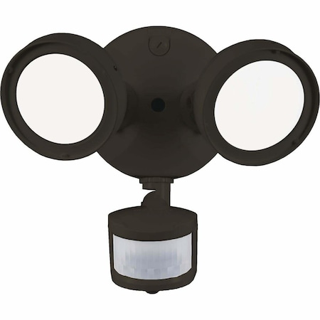 Supershine Halo Lumen Selectable Bronze Motion Activated LED Floodlight Fixture SU3254534