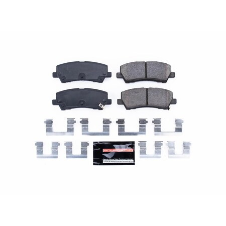 Powerstop REAR Z23 EVOLUTION SPORT CARBON FIBER INFUSED CERAMIC BRAKE PADS Z23-1793