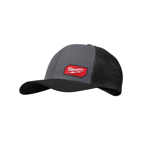 Milwaukee Hand Trucks Gridiron Snapback Trucker Hat Gray One Size Fits Most 505G