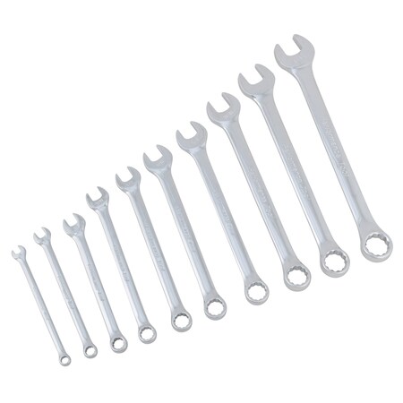 Performance Tool Sae Polish Standard Wrench, 10-Piece Set PMW30202