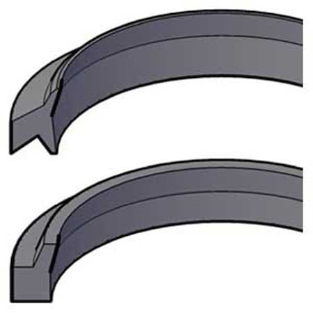 Hercules Sealing Products 7580C 1/4, ORC-70NBR-KW Style 1/4in.C/S, STANDARD WIPERS 7580C 1/4