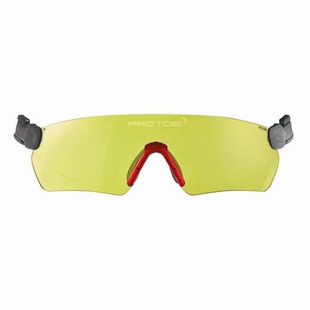 Protos Integral Safety Glasses, Yellow CE Certified 16991