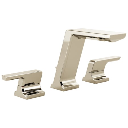 Delta Pivotal: Two Handle Widespread Bathroom Faucet 3599LF-PN-PR-MPU