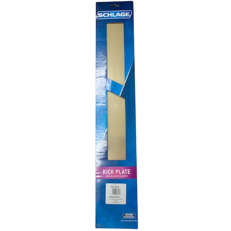 Ives SC8400PA3 6 in x 30 in Kick Plate - Brass Tone SC8400PA3 6X30