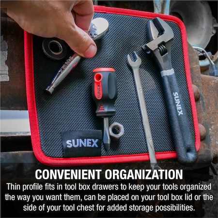 Sunex Flexible Magnetic Mat, 8 In.X10 In. SXMAGMAT