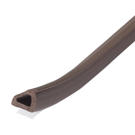 M-D Building Products 3/8 in. x 3/8 in. x 17 ft. Brown Premium Silicone Rubber PLATINUM Window Seal for Ex-Large Gaps 43848