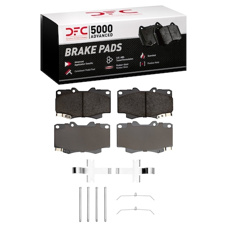 Dfc 5000 Advanced Disc Brake Pad Set,  1551-0436-01