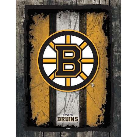 Holland Bar Stool Co Boston Bruins 15" x 20" Canvas Wall Art LCnvs02-1520BosBru