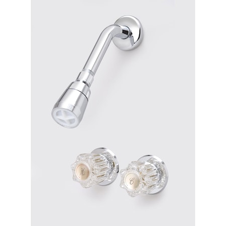 B & K Shower Faucet Stall, W/Shower Head PK24 126-013