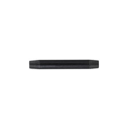 Midland Industries NIPPLE PIPE WLD 1/4IN MPT 1/4IN MPT BK 57020