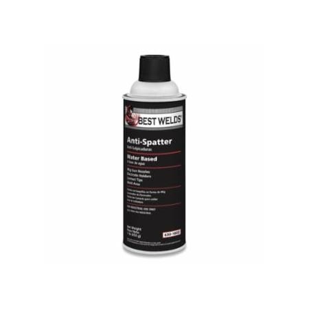 Best Welds Spat Safe Plus Anti-Spatter, 16 oz Aerosol Can, Milky White, 12PK 905-630-16OZ