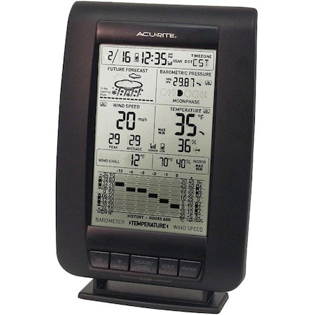 Acurite Acu-Rite Wind Weather Center Weather Station 00634A3