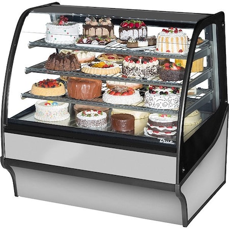 True Refrigeration Refrigerated Merchandiser, 49 1/8 in H TDM-R-48-GE/GE-S-S