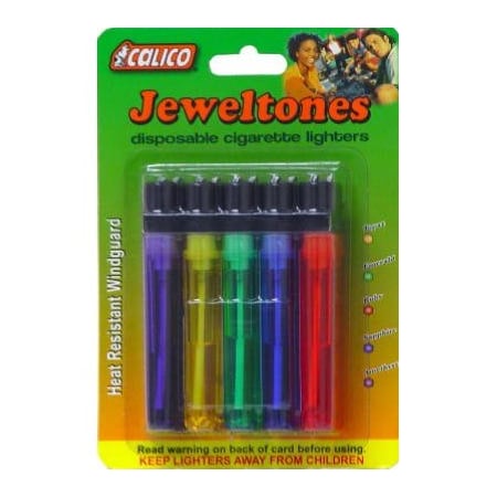 Calico Brands Disp Lighter ASSTD, 5PK BT6-5