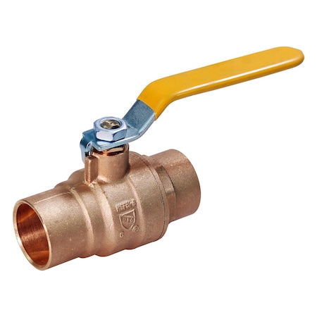 Everflow SWT Full Port Ball Valve, Brass 1" 605C001-NL