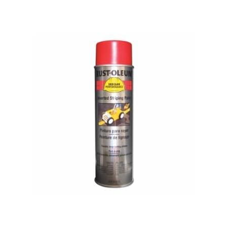 Rust-Oleum High Performance 2300 System Inverted Striping Paint, 18 oz, Red, Matte, 6PK 647-2364838