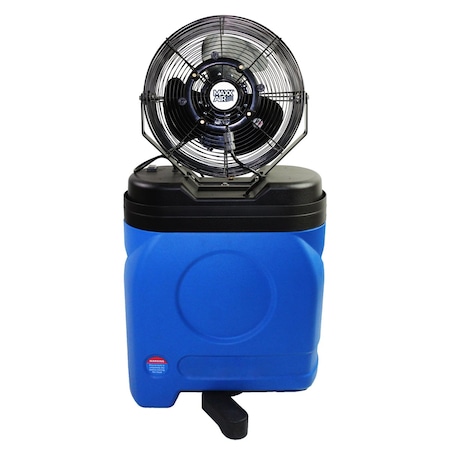 Maxx Air 14 In. 3-Speed Misting Fan with 40 Gallon Tank CDMP1420BLU