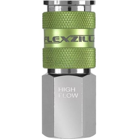 Legacy FNPT Flexzilla High Flow Coupler, 0.25 in. MTA53416FZ