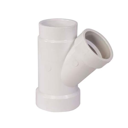 Charlotte Pipe And Foundry PVC 006010600HA 2X1 1/2 X 1 1/2 DWV REDUCING WYE PVC 00601 0600HA