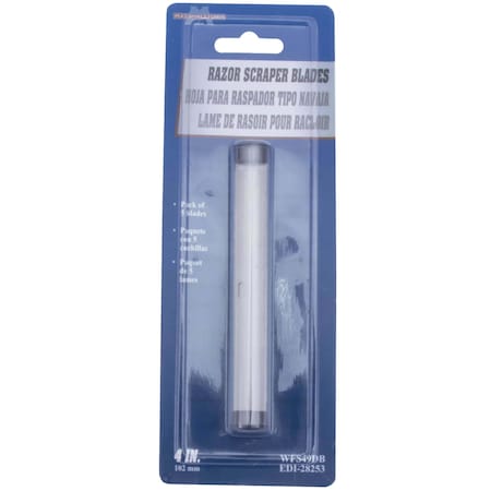 Marshalltown Razor Scraper, 5 Replacement Blades WFS49DB
