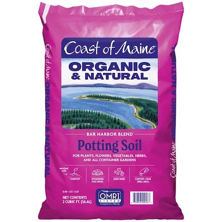 Coast Of Maine Bar Harbor Blend Organic Flower and Plant Potting Soil 2 cu ft BH2000