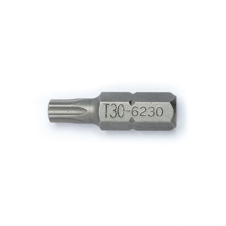 Genius Tools 223030 / 5/16in Hex Shank, T-30 Star Screwdriver Bit 30mmL 6230