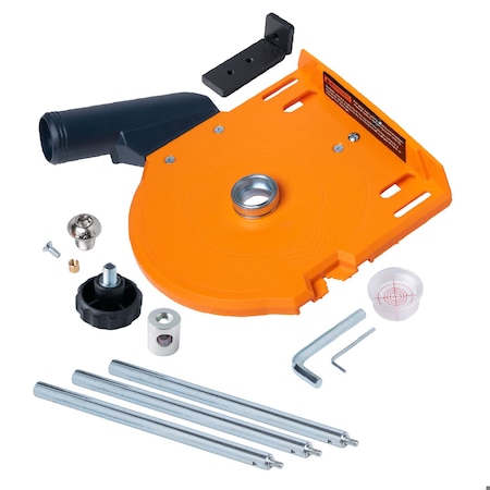 Powertec Router Circle Cutting Jig for 11in to 54in Circles - Fits with 1in Porter Cable Style Bushing 72243