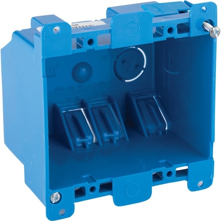 Carlon 2-Gang PVC Molded Old Work Box B225RUPC