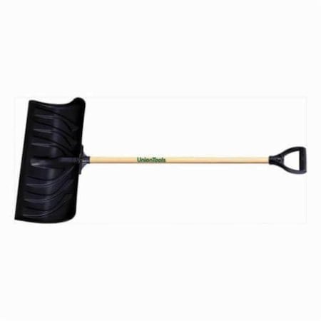 Uniontools Snow Pusher, 24 in W, Strong Poly Blade 1630400