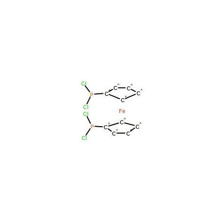 Ak Scientific 1, 1'-Bis(dichlorophosphino)ferrocene (200mg), CAS 142691-70-1 4355AL-200mg