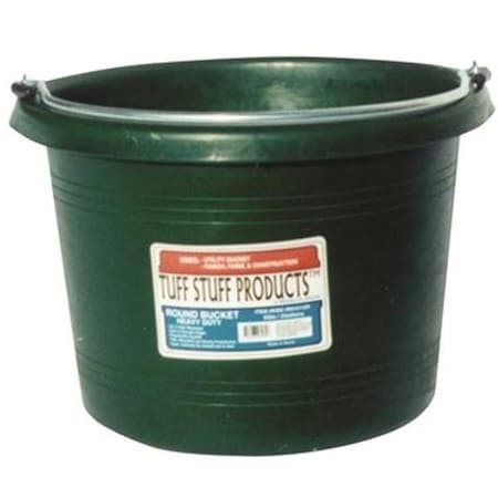 Tuff Stuff Prods ROUND BUCKET 8QT GREEN KMC-RN101GR