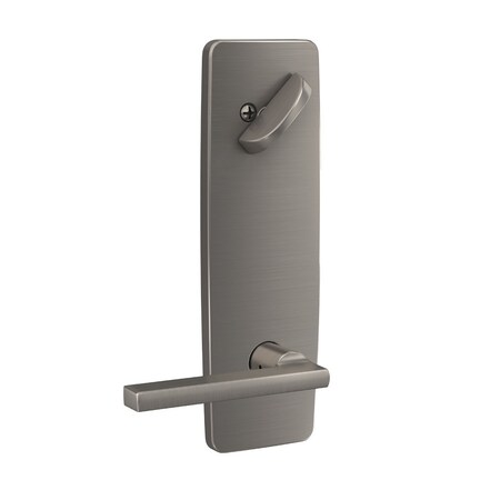 Schlage Residential Schlage Custom Latitude Lever with Greene Escutcheon Interior Active Trim with 16680 Latch and FCT59LAT619GEE