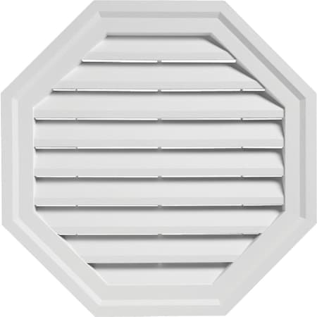 Ply Gem 18 Octagon White Gable Attic Vent OCTGV18 AW