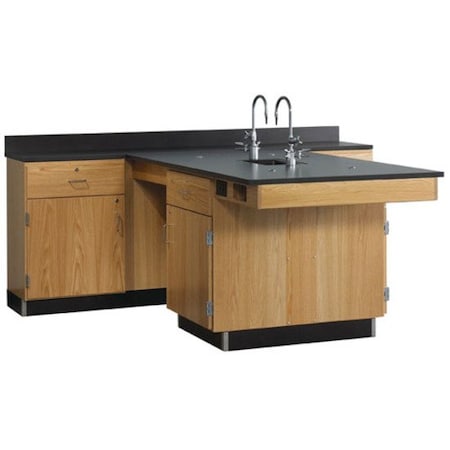 Diversified Spaces Perimeter Workstation, 90" W, 36" Height, 500 lb. 2826K