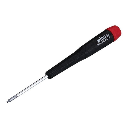 Wiha Screwdriver, Hex, 1.35mm, Round 96413