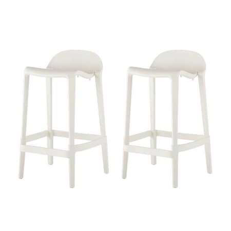 Lagoon Indoor and Outdoor Joyous Resin Counter Stool, 2PK 7057W9-CCLGS