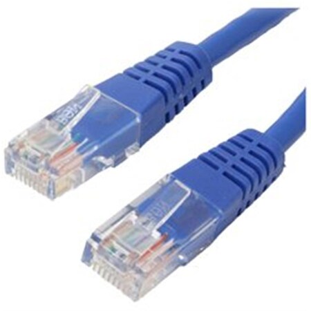 Nextgen 4XC6PATCH1BL 1 ft Cat6 Molded RJ45 UTP Patch Cable - Blue NE558962