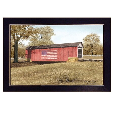 Homeroots Sassafras Ridge 3 Black Framed Print Wall Art 404618