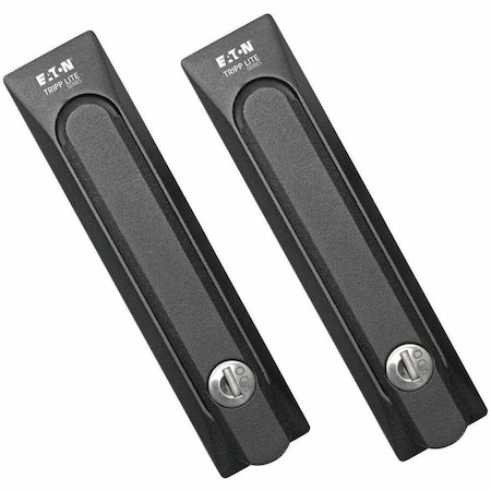Eaton Tripp Lite Series SmartRack Replacement Lock for Server Rack Cabinets, Front and Rear Doors, 2 SRHANDLE1