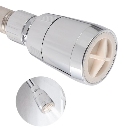 Supply Giant Shower Head, High Pressure Single Function Spray Showerhead, 1.5 GPM, 4.4in Face Dia. 74-32437