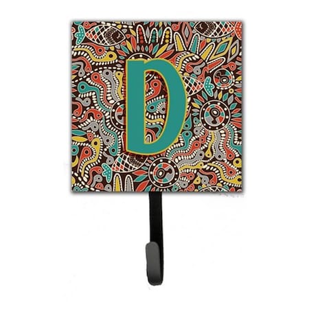 Carolines Treasures Letter D Retro Tribal Alphabet Initial Leash and Key Holder CJ2013-DSH4
