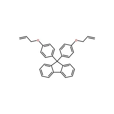 Ak Scientific 9, 9-Bis(4-allyloxyphenyl)fluorene (5g), CAS 142494-81-3 6934AL-5g