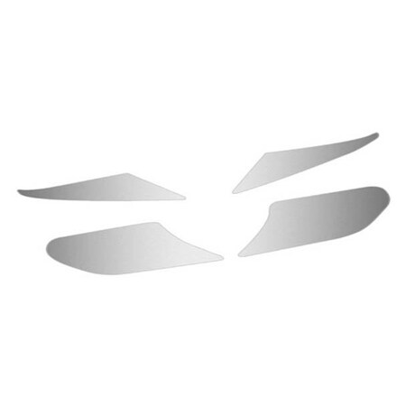 Replacement For International Prostar Year 2017 4 Piece Stainless Steel Bumper Trim Kit