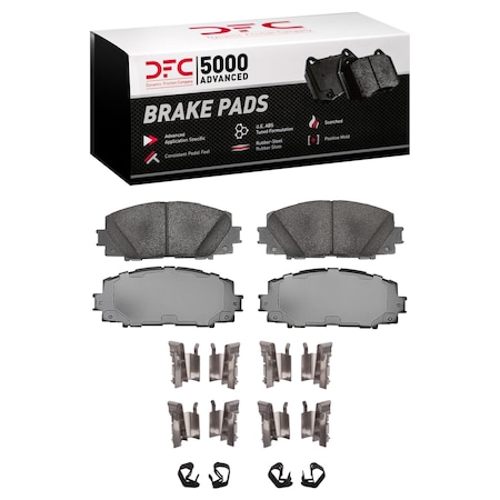 Dfc 5000 Advanced Disc Brake Pad Set,  1552-1184-11